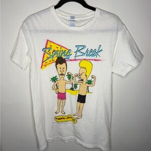 MTV Beavis and Butt-Head White Tee
